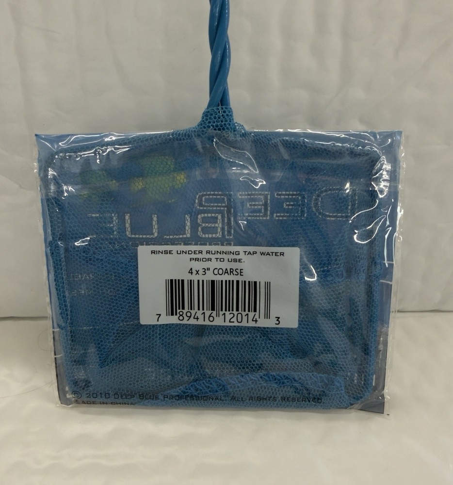 Deep Blue Professional Fish Net 4”x3”, Coarse
