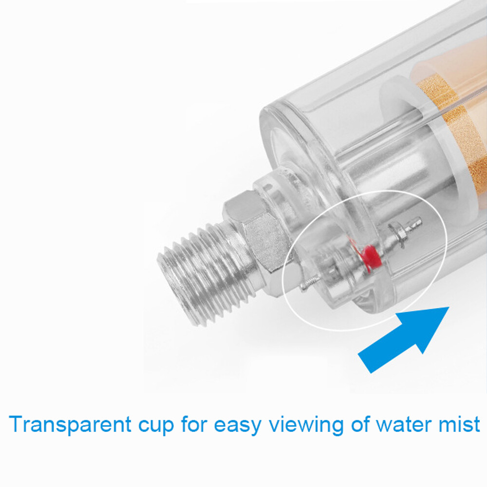 1/4'' Oil Separator Inline Hose Filter Trap Z9P7