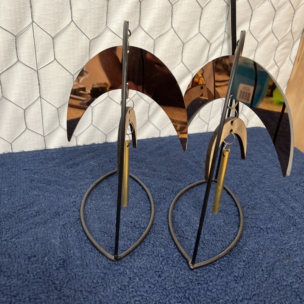 Arch Metal Hanging Chime Decorative Object 9”