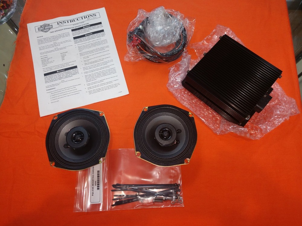 Harley-Davidson Two Speaker Enhanced Sound System - Touring Models 77192-02