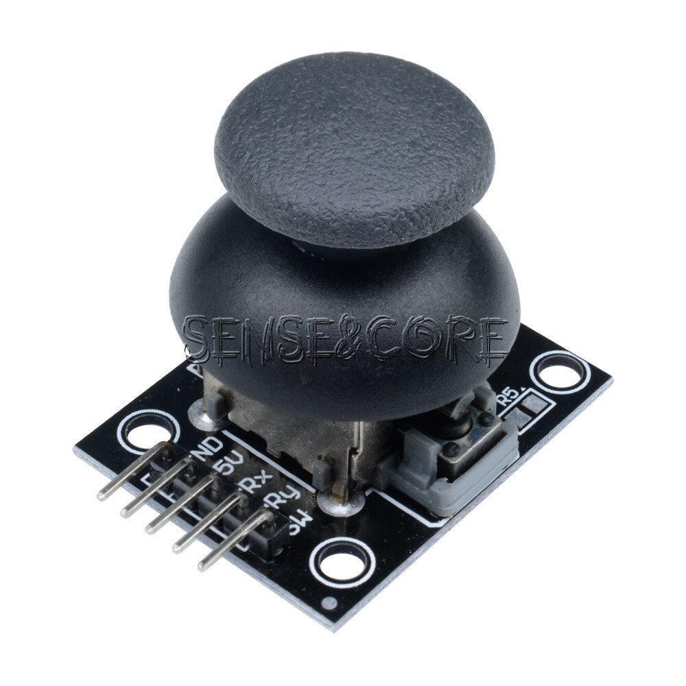 5PCS 5Pin Black JoyStick Breakout Shield PS2 Joystick Game Controller Modules-