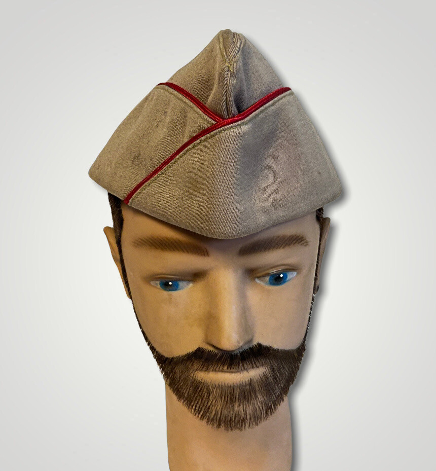 WW2 US Military Garrison Cap Hat Wool a