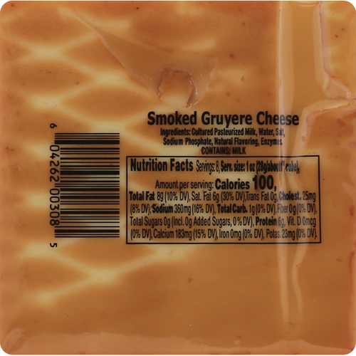 Apple Smoked Gruyere Cheese, 8 oz
