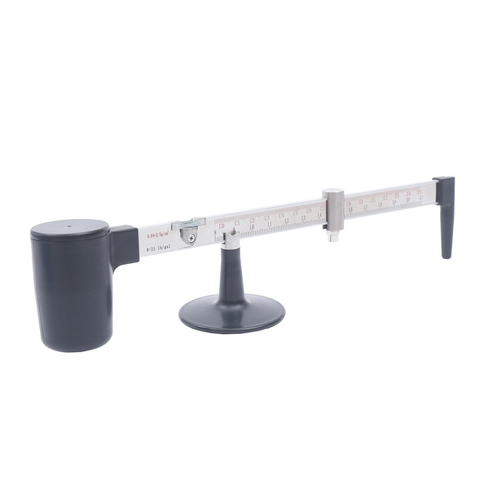 Mud Test tool Double Scales Mud Hydrometer Mud Gravity Balance Hydrometer New