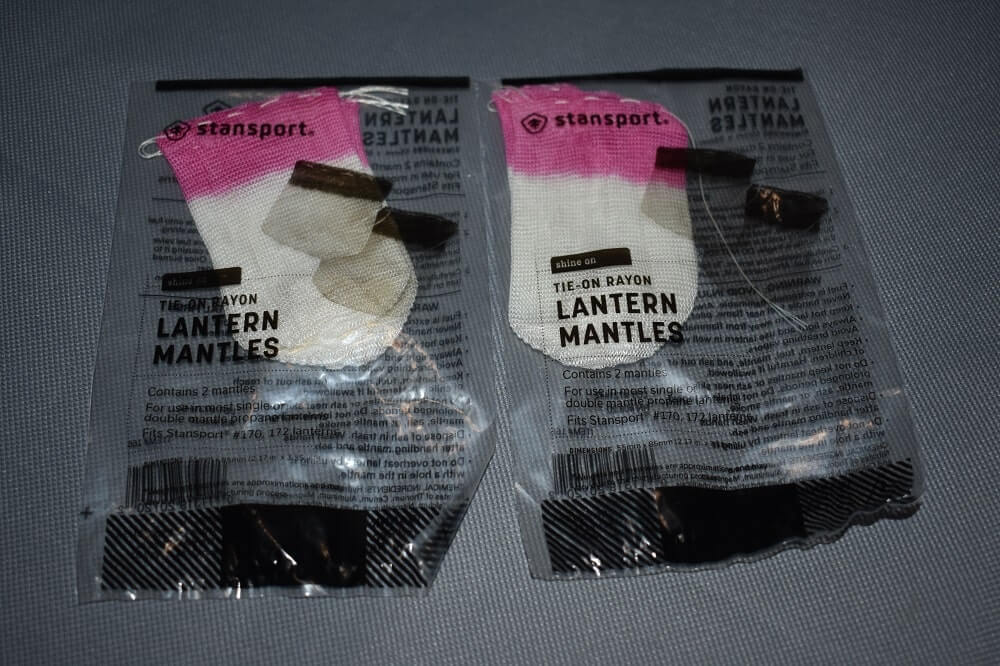4 Stansport Lantern Mantles String Tie (2 Packs)