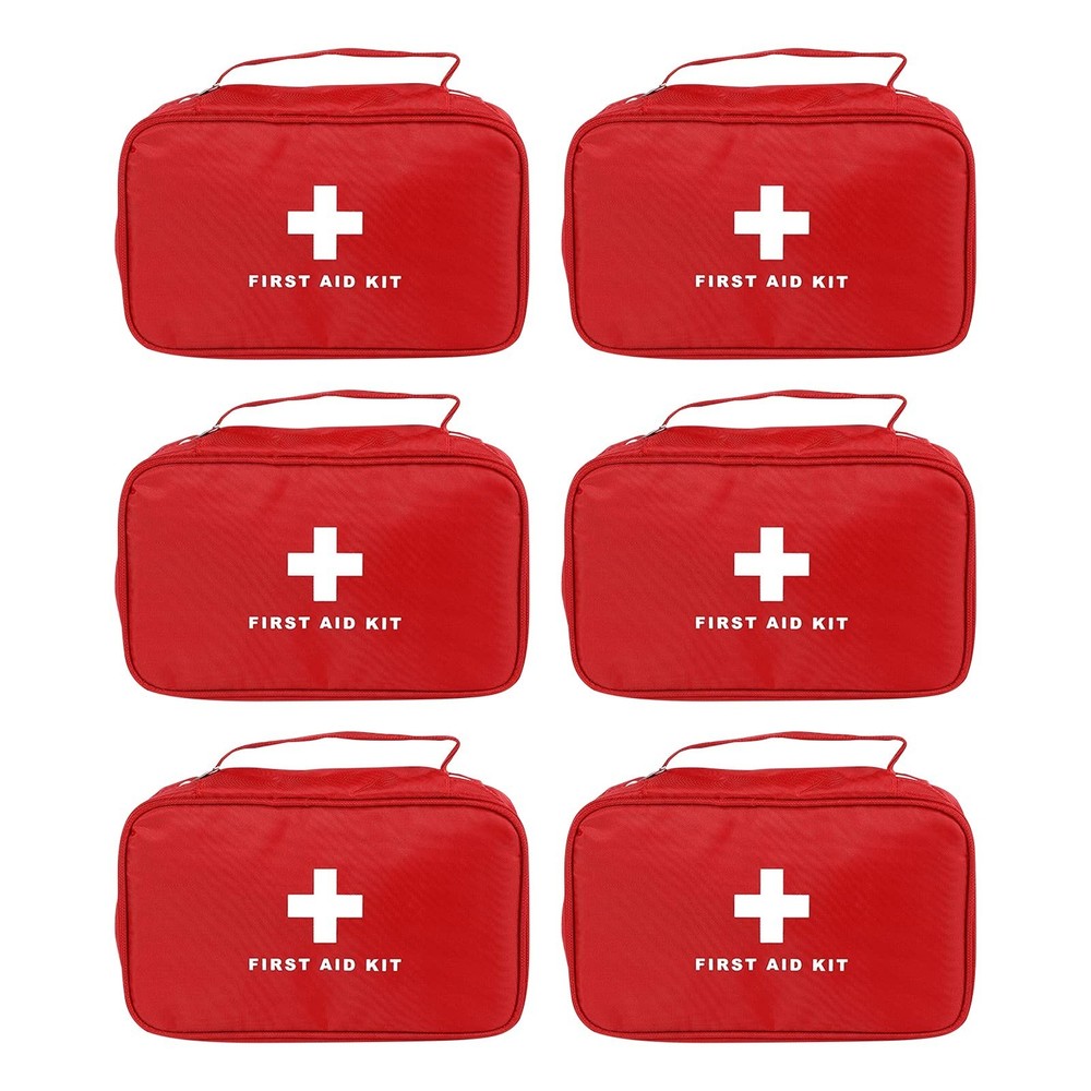 AOUTACC 6pcs First Aid Bag Empty, Waterproof Durable First Aid Kit Bag Empty ...
