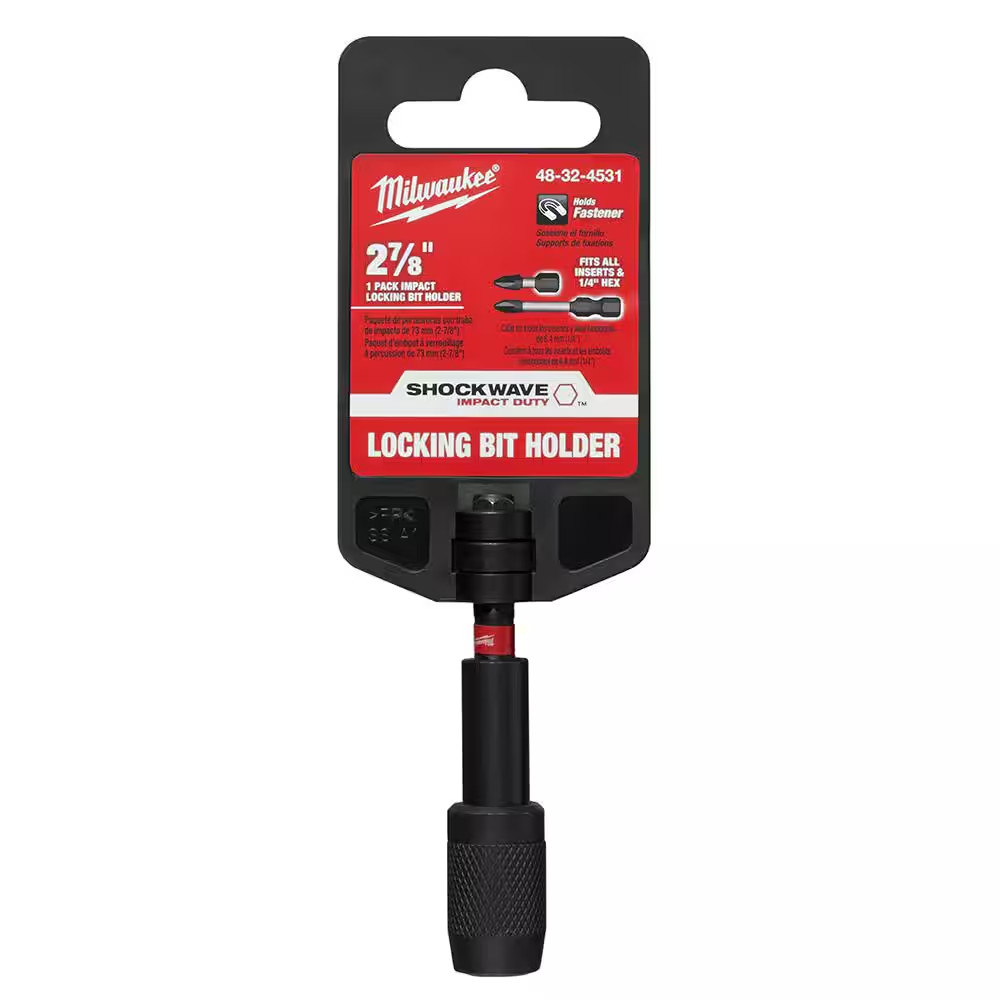 SHOCKWAVE Impact Duty 2-7/8 In. Locking Bit Holder