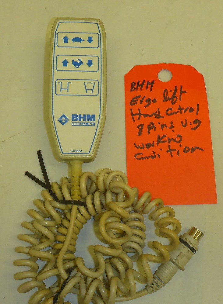 BHM ERGOLIFT HAND CONTROL 8 PINS USED GOOD CONDITION
