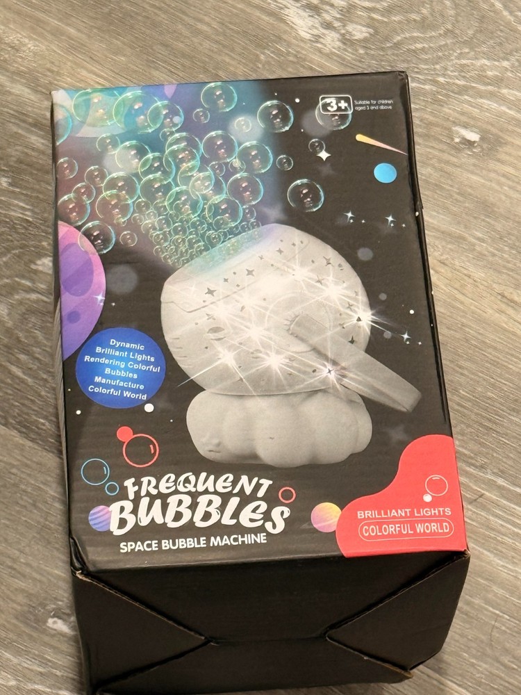 Frequent Bubbles Space Bubble Machine