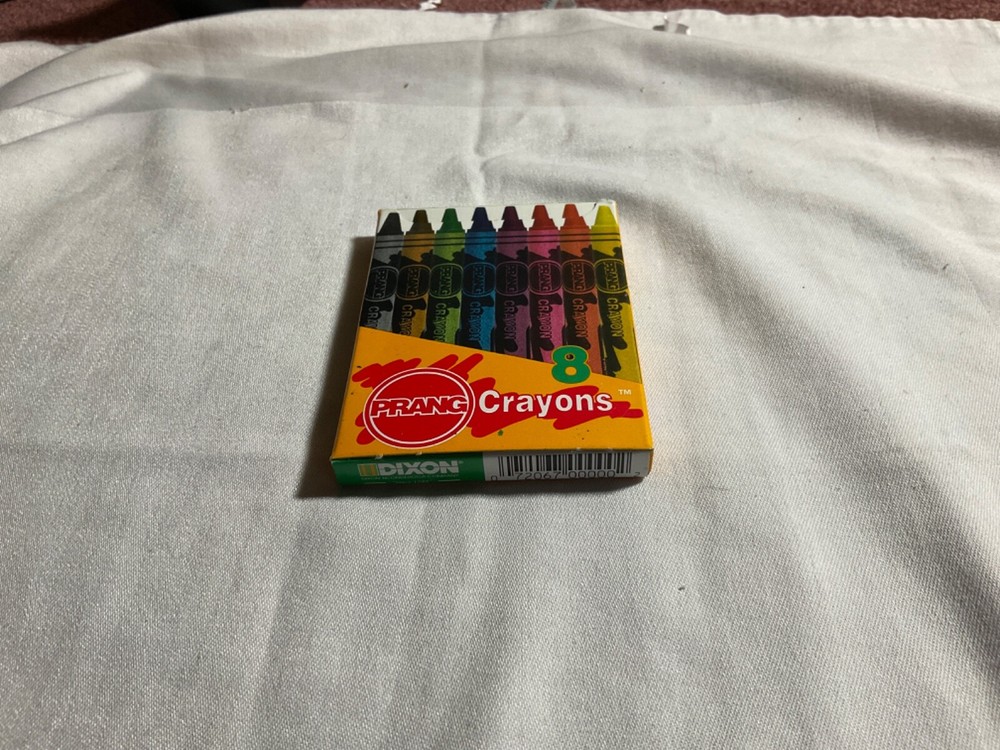 Prang 8 Pack Of Unused Crayons