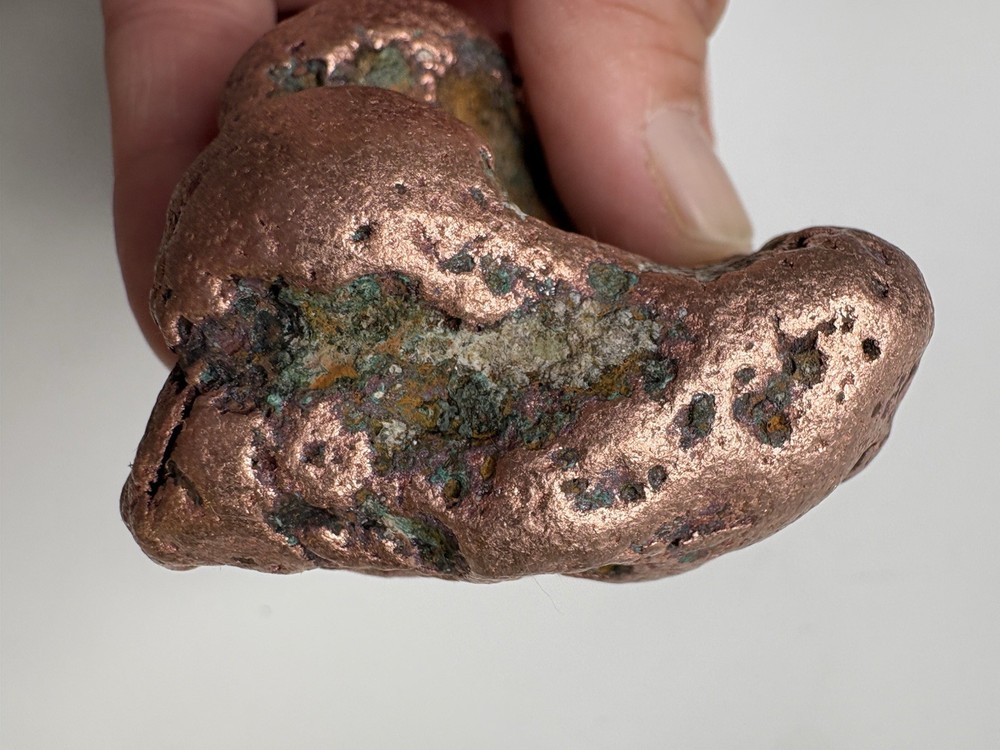 Pure Solid Native Michigan Float Copper Mineral Display Specimen Upper Peninsula