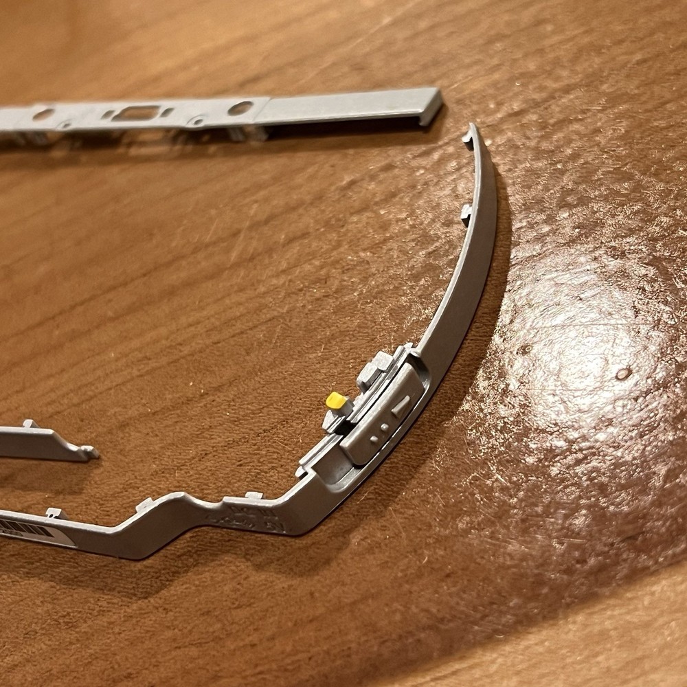 OEM Silver Sony PSP 2000 Side Trim Set Siding