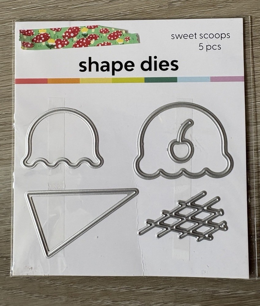 Sweet Scoops Shaped Die Set