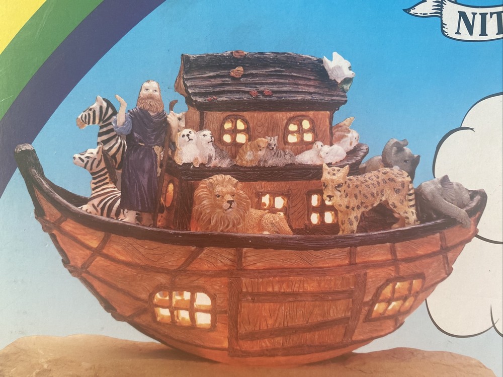 Noah's Ark Night Light Lamp Great Western Trading Co.