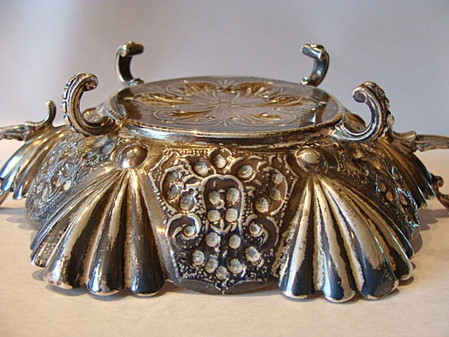 Ornate Sterling Silver Dish / Bowl ... 114 grams