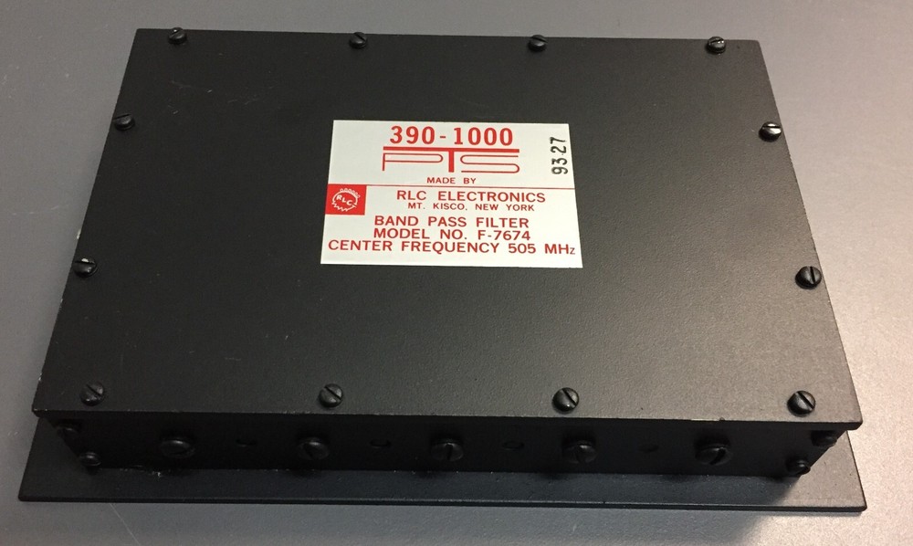 PTS 390-1000 Band Pass Filter