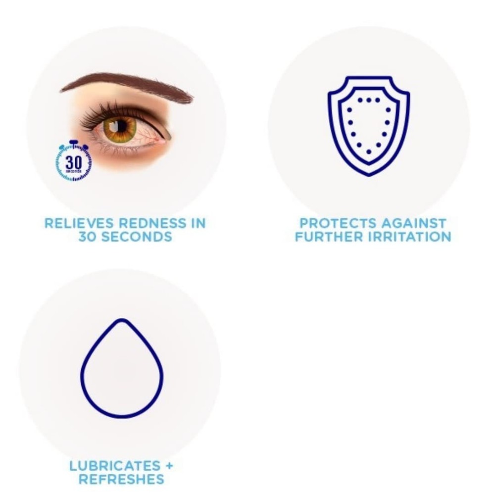 Advanced Relief Redness Reliever Eye Drops, 0.28 oz