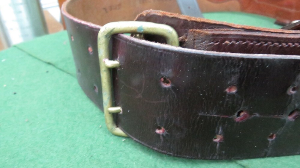 BRITISH ARMY SAM BROWNE BELT SIZE 2 WITH SHOULDER STRAP