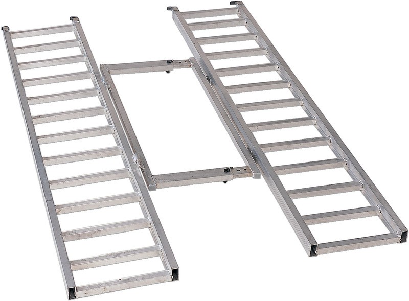 Moose Racing Adjustable Tri-Fold Ramp - 42"-52" x 76"  -  AR7652