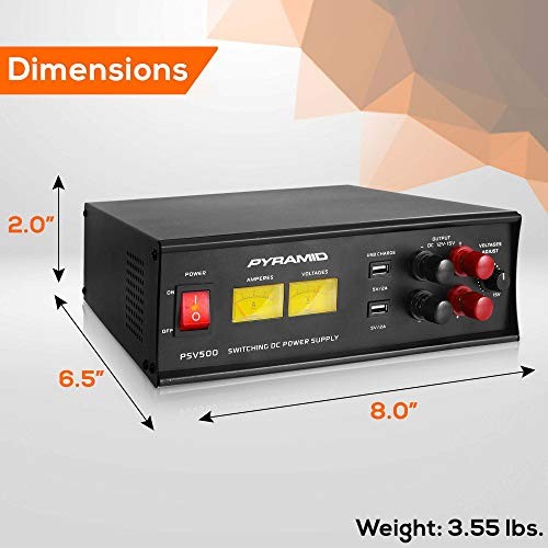 Universal Compact Bench Power Supply – Variable Linear Regulated AC to 50 Amp