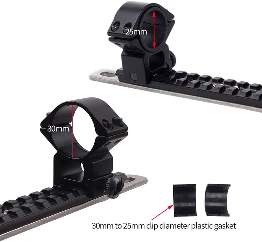 Archery Flashlight Mount Stabilizer - Compound Bow Accessories Light Holder Brac