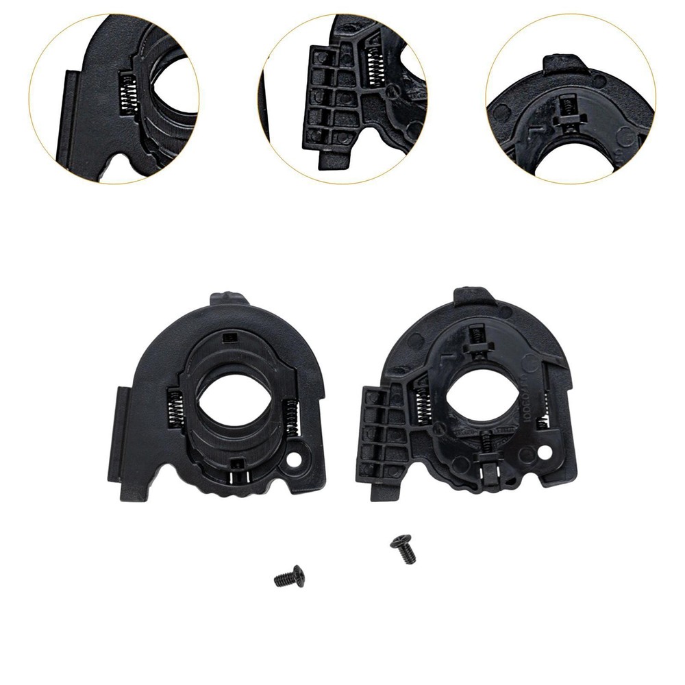 2Pcs Helmet Visors Shield Base Left and Right Replacement