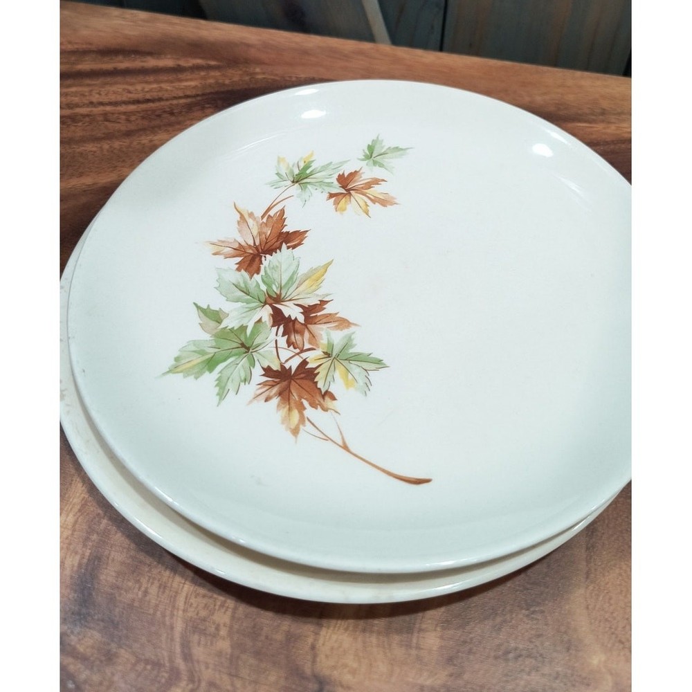 675. Vintage Salem Maple Leaf Dinnerware