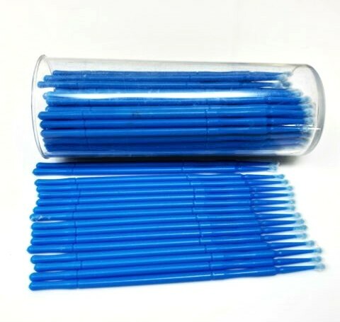 100 pcs Eyelash Extension Microblading And Tattoo Supply Micro Brush Swab