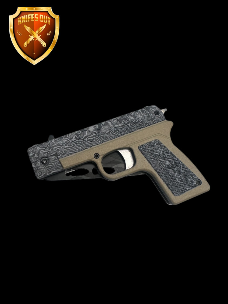 Pistol Folding Knife