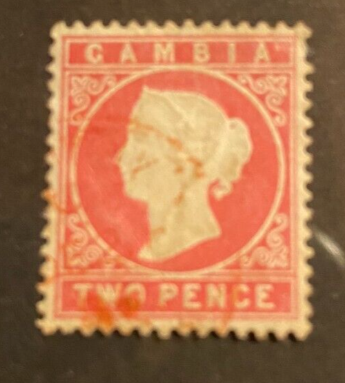 Gambia # 7 Used VF