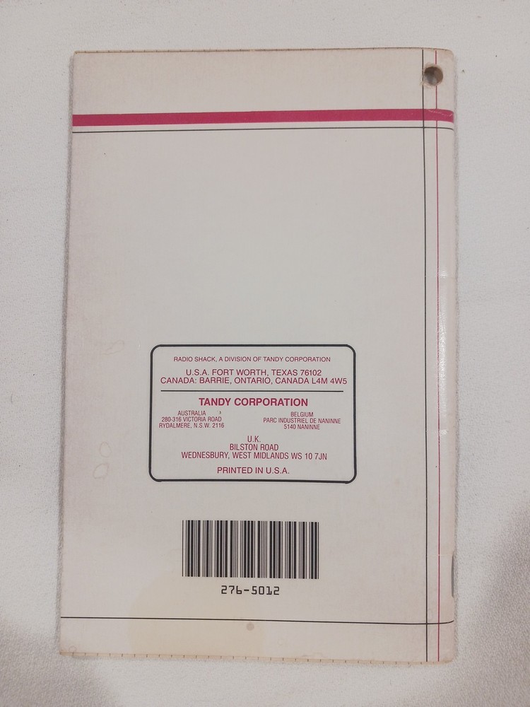 Radio Shack Engineer's Mini-Notebook Optoelectronics Circuits Forrest Mims 1st A
