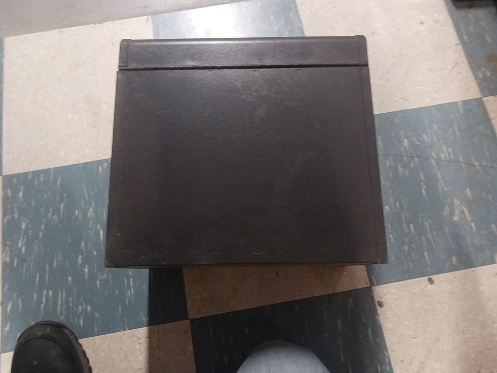 Vintage Craftsman 1476 Pad Sander Empty Metal Tool Box, Used