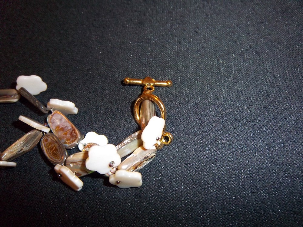 "Paua Garden" Handcrafted Necklace