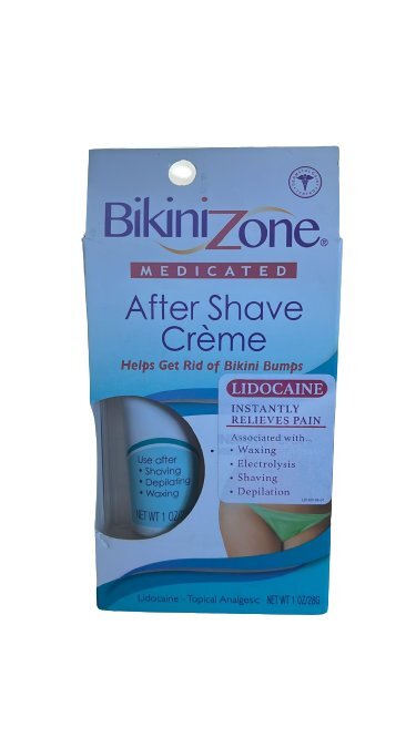 Bikini Zone Medicated After Shave Creme 1 ounce