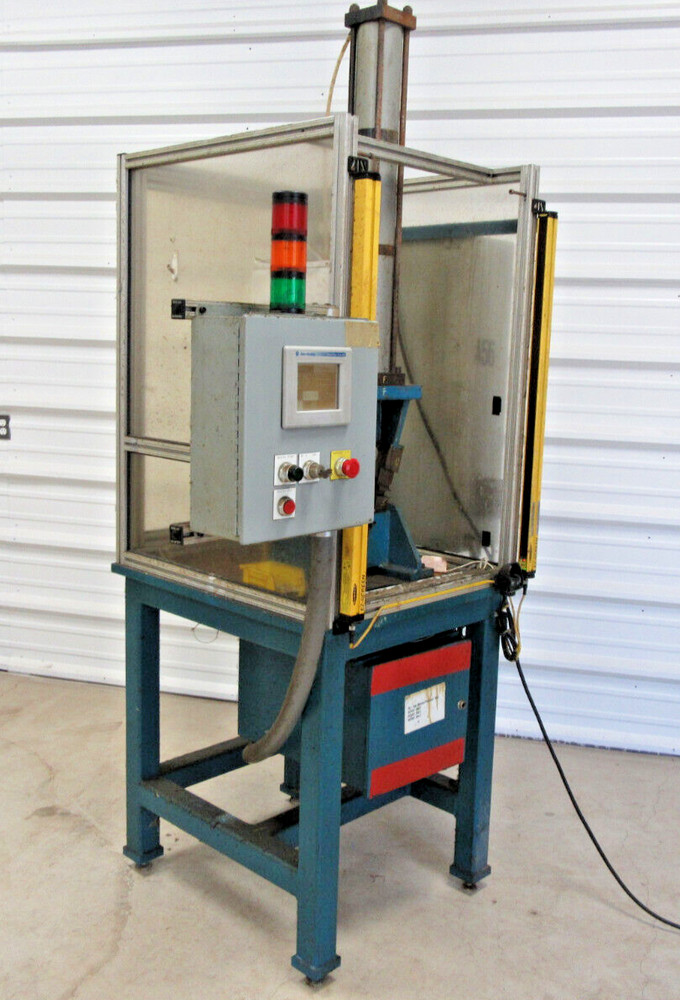 Puritan Pneumatic Press Stake Nut Assembly Machine Allen Bradley Panelview 600