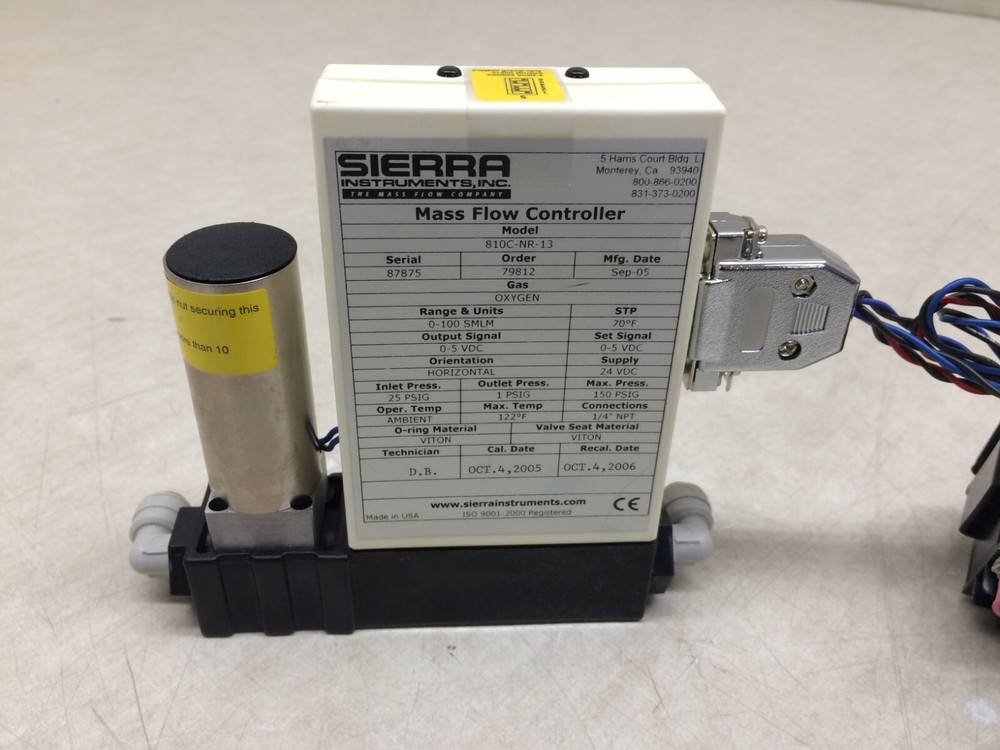 Sierra Mass-Trak Flow Controller With Display 810C-NR-13