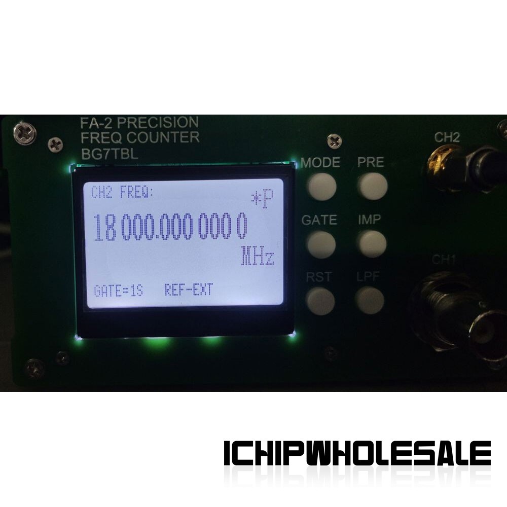 FA-2-30G PLUS 53220 Frequency Counter 11 Bit/Second 10MHz OCXO Frequency Meter