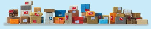 Preiser 17703 HO Scale Parcels pkg(40)