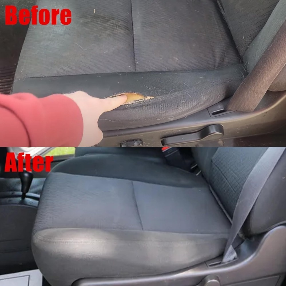 Driver Side Bottom Cloth Replacement Black Driver Side Bottom&Foam Cushion