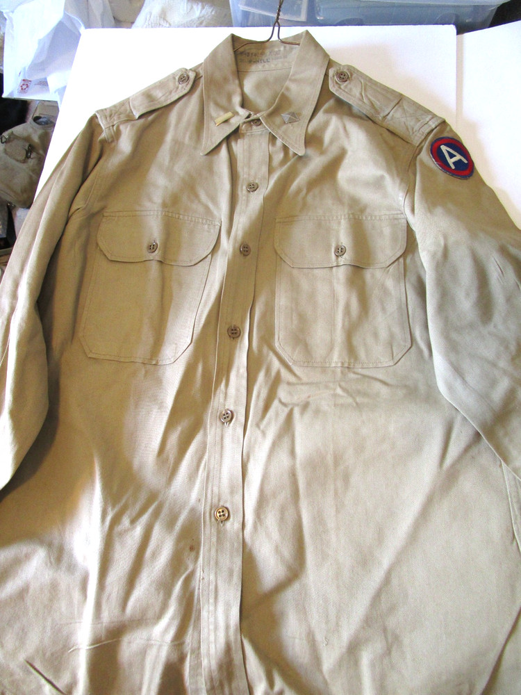 3 WW2 Shirts With Patches