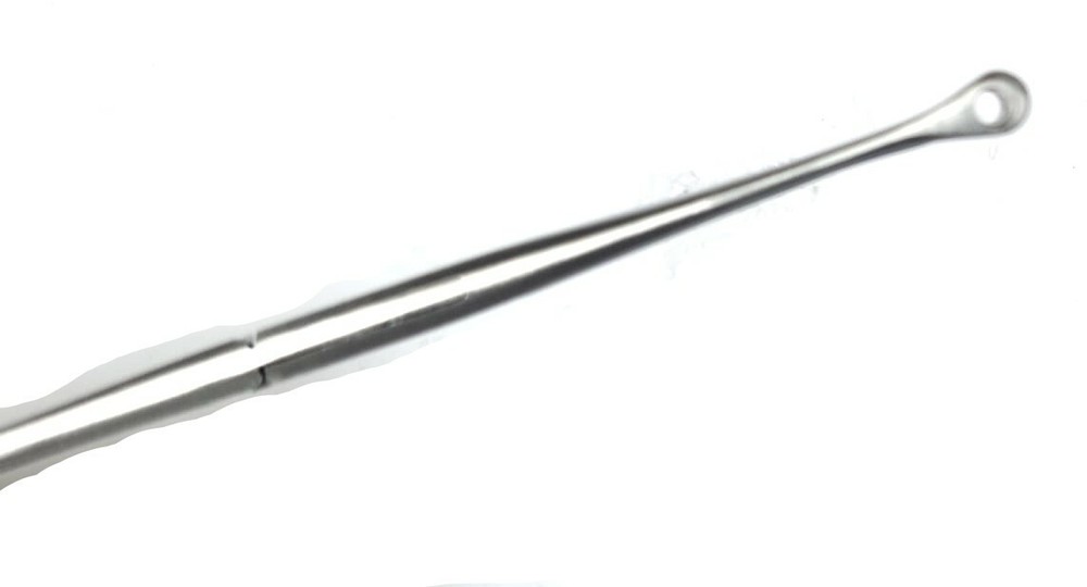Open Bucket End Tragus Type Forceps 6" Body Piercing Tool