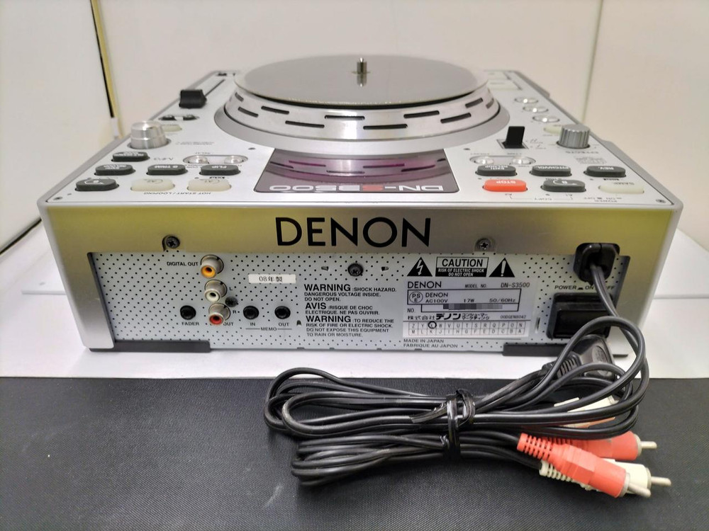 DENON DN-S3500 Compact Disc Player DJ Turntable Good GP