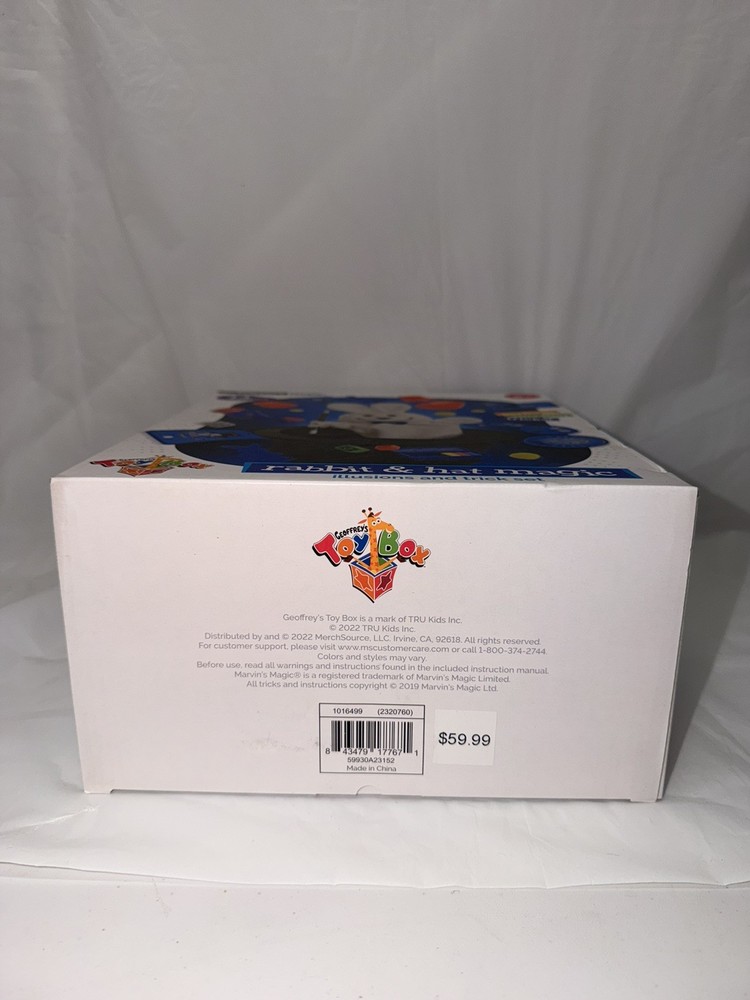 MARVIN'S MAGIC -rabbit &hat magic illusions and trick set 44pieces