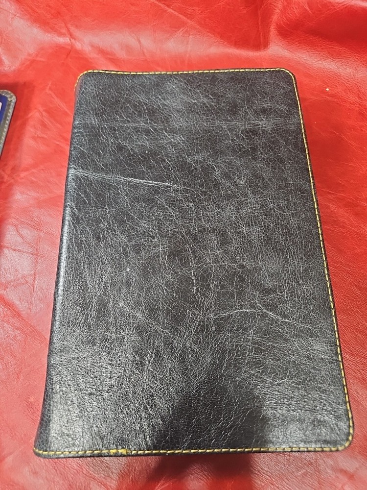 Criswell Study Bible Rebound  with Liner Cowhide Nice! Stitched Parameter Nice!