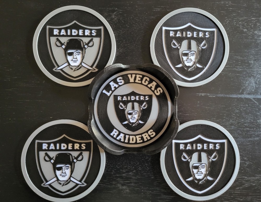 Raiders Coaster Set