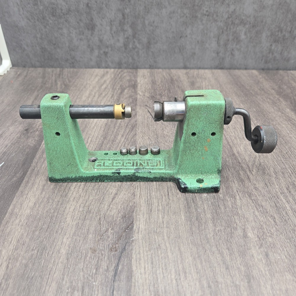 Vintage Redding Reloading Case Trimming Lathe Case Trimmer Tool