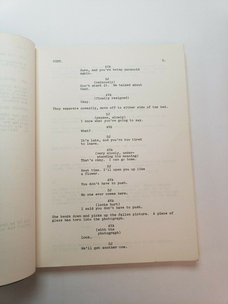 AM/FM / Charles Hartman 1973 Unproduced Movie Script, First Draft Screenplay