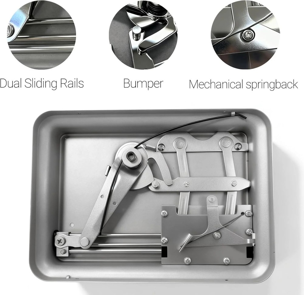 Cigarette Rolling Machine, Cigarette Roller Rolling Papers, Metallic Silver, US