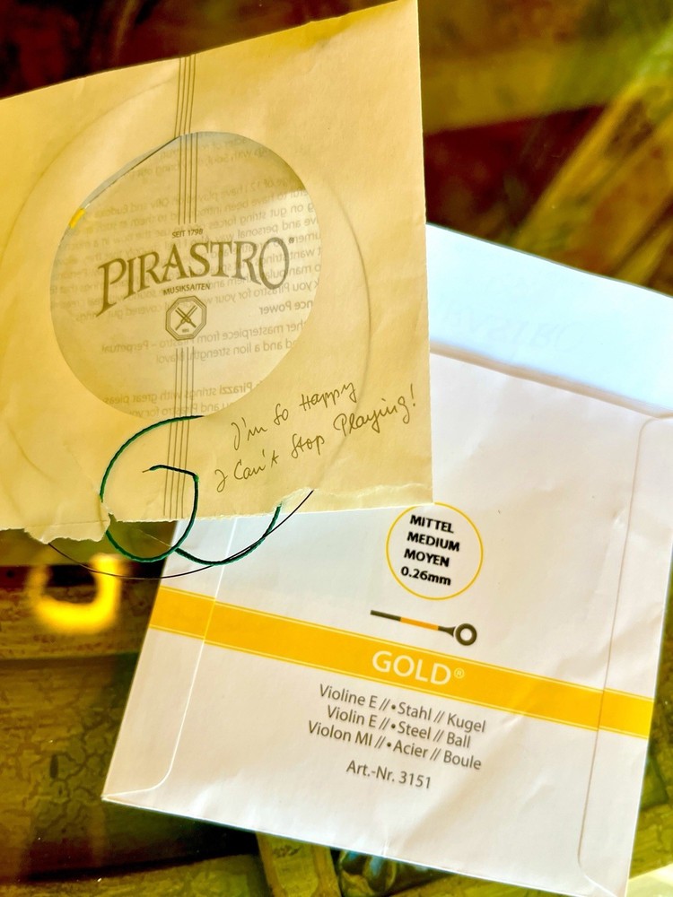 Pirastro Violin Replacement String 0.26 mm