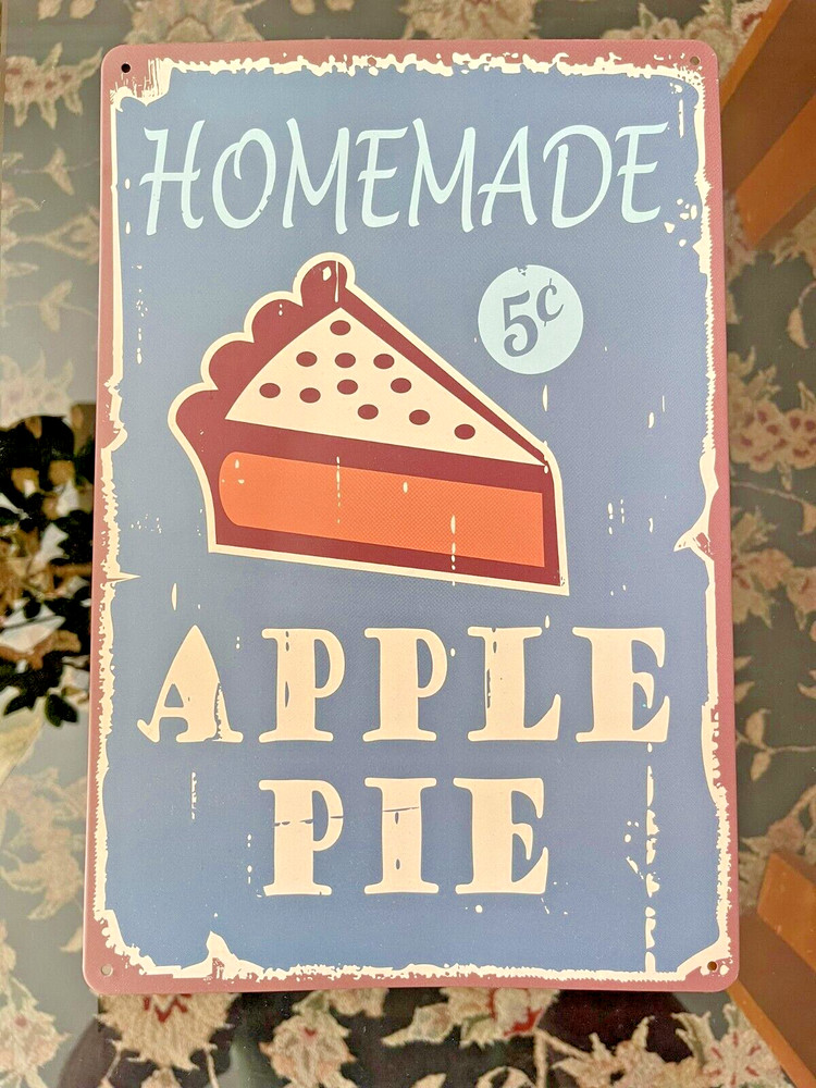Decore sign apple pie wall sign